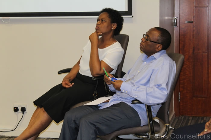 Guests and facilitators at the HELPS Counsellors Cleave 2015 event
