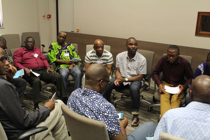 A moment from a HELPS Counsellors event