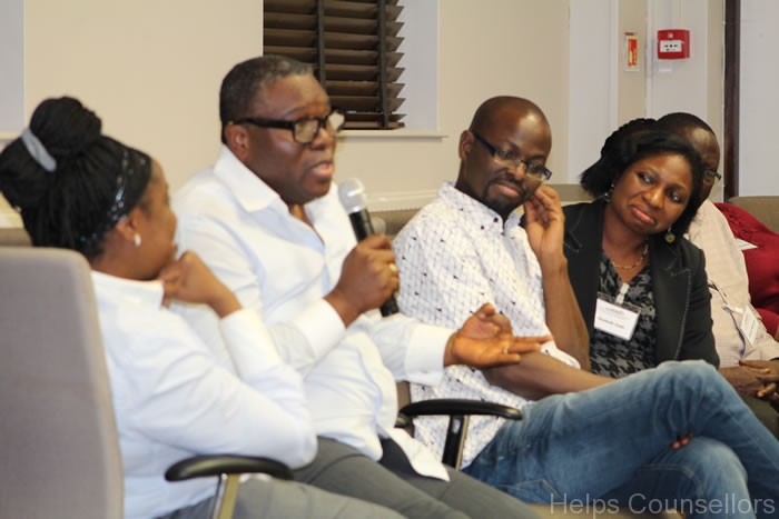 A moment from a HELPS Counsellors event