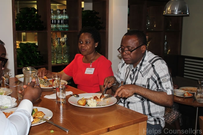 A moment from a HELPS Counsellors event