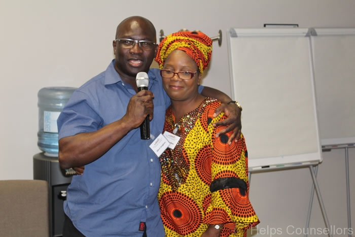 Guests and facilitators at the HELPS Counsellors Cleave 2015 event