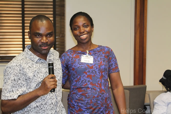 Guests and facilitators at the HELPS Counsellors Cleave 2015 event