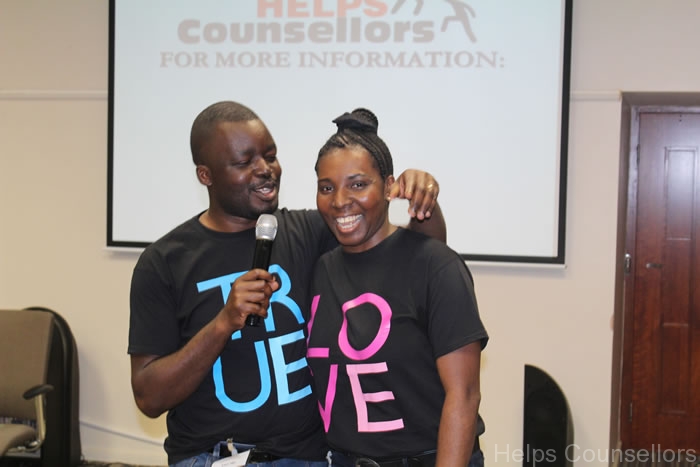 Guests and facilitators at the HELPS Counsellors Cleave 2015 event