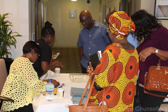 Guests and facilitators at the HELPS Counsellors Cleave 2015 event